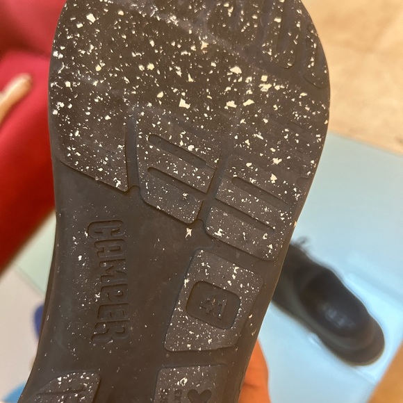 Camper black leather shoes